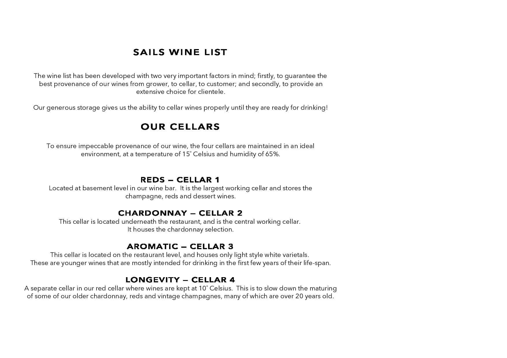 Sails Wine List Page 002